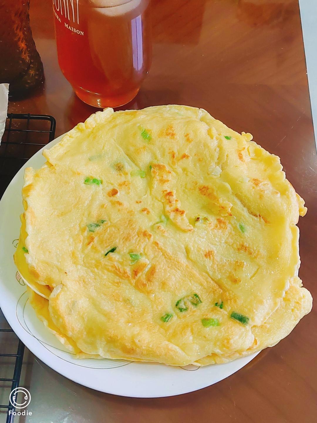 葱花蛋饼（快手营养早餐）