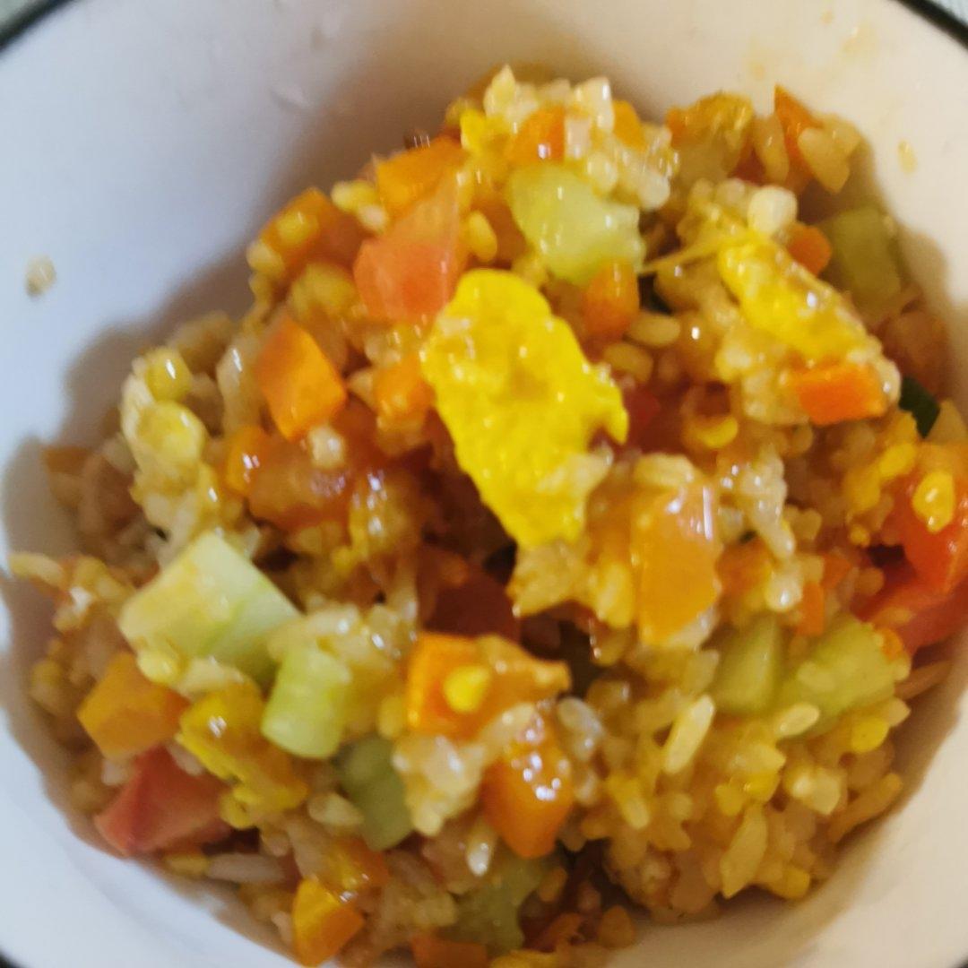 黄金家常炒米饭