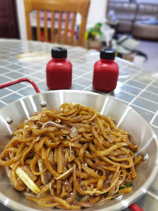 大潮汕炒粿条的做法