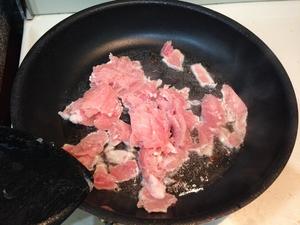 青椒茄子肉片的做法 步骤6