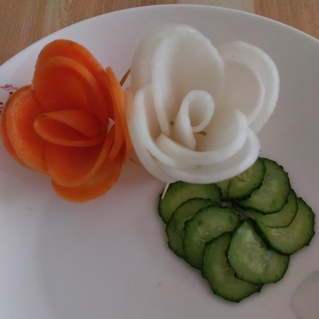 萝卜、胡萝卜花