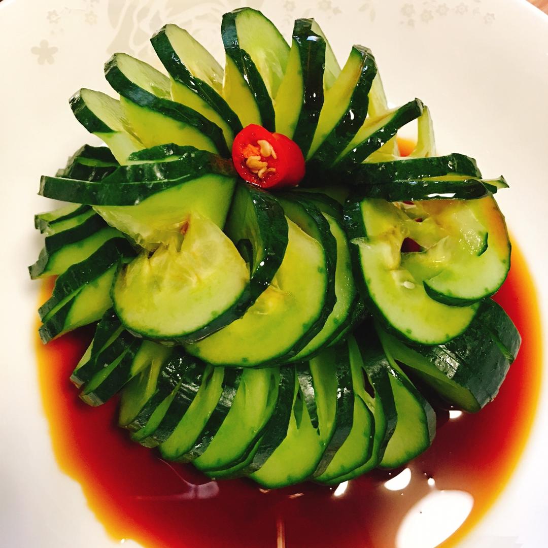 凉拌蓑衣黄瓜