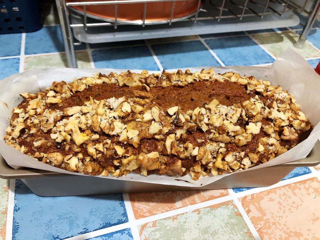 香蕉核桃磅蛋糕 Banana & Walnut Pound Cake