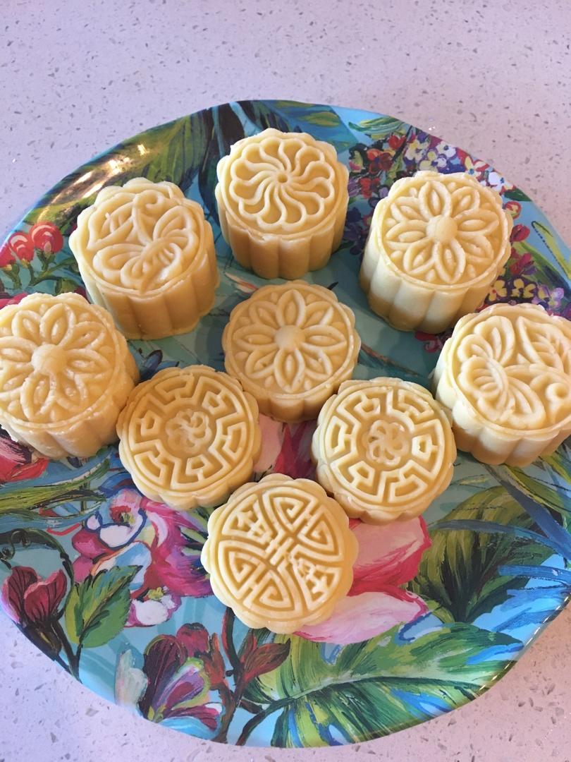 省时简易绿豆糕-免泡豆免过筛