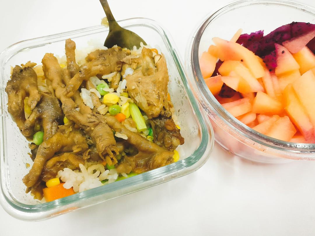 上班族减脂便当午餐