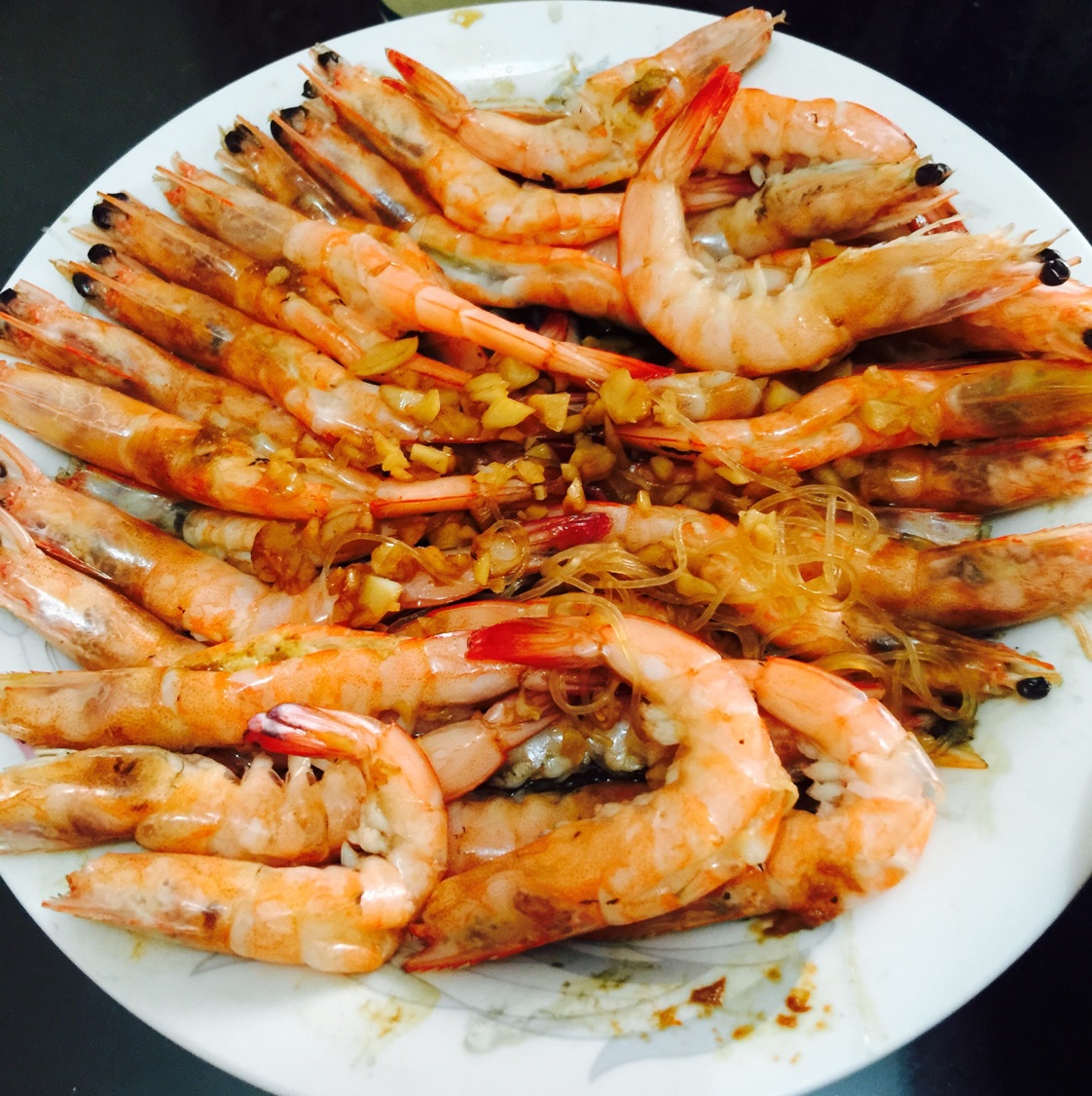 蒜蓉粉丝蒸虾