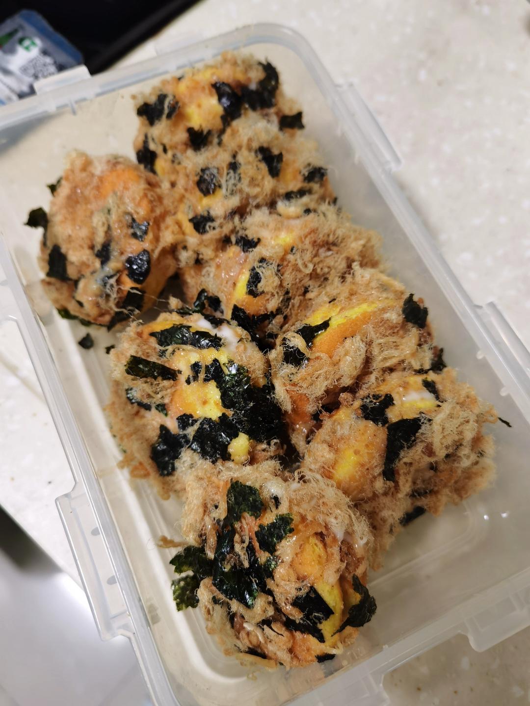 朋友都说比鲍师傅好吃的海苔肉松小贝