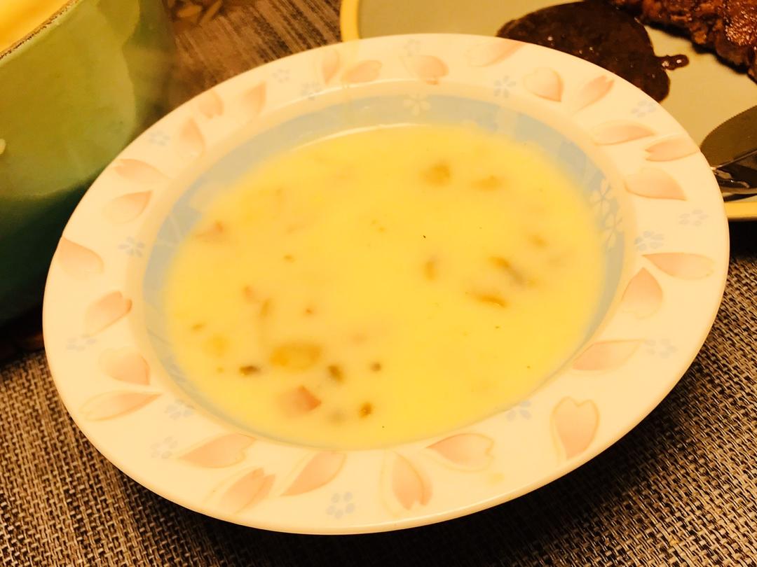 奶油蘑菇汤（完美比例版）