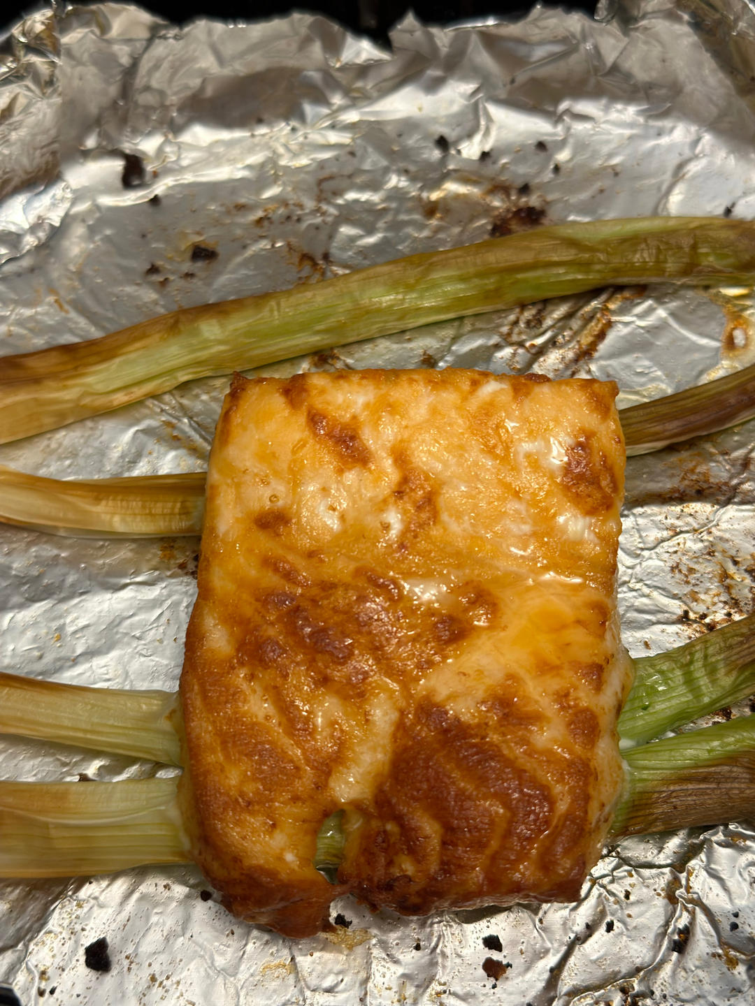 超级简单美味空气炸锅烤三文鱼