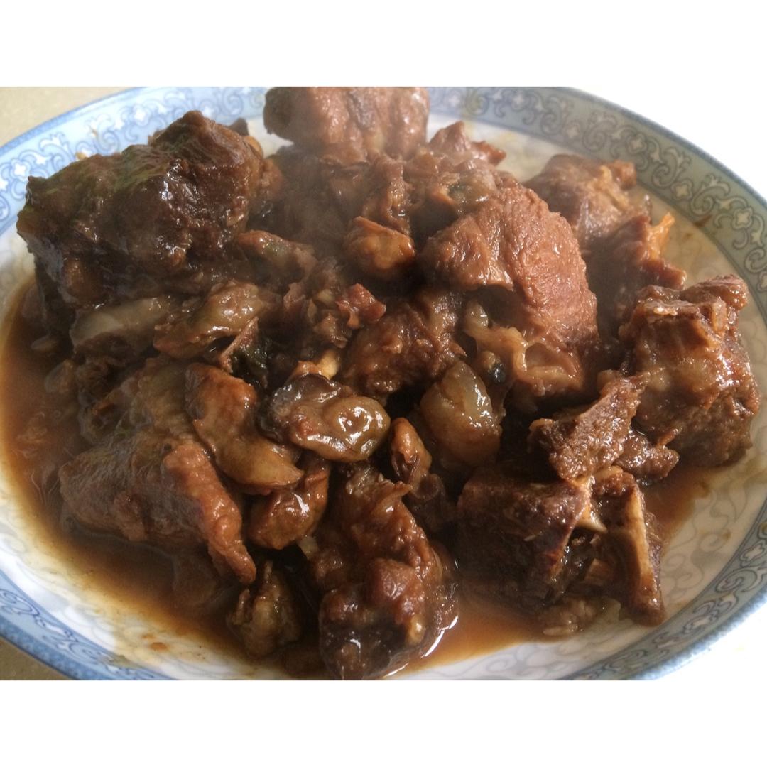 蚝干焖排骨