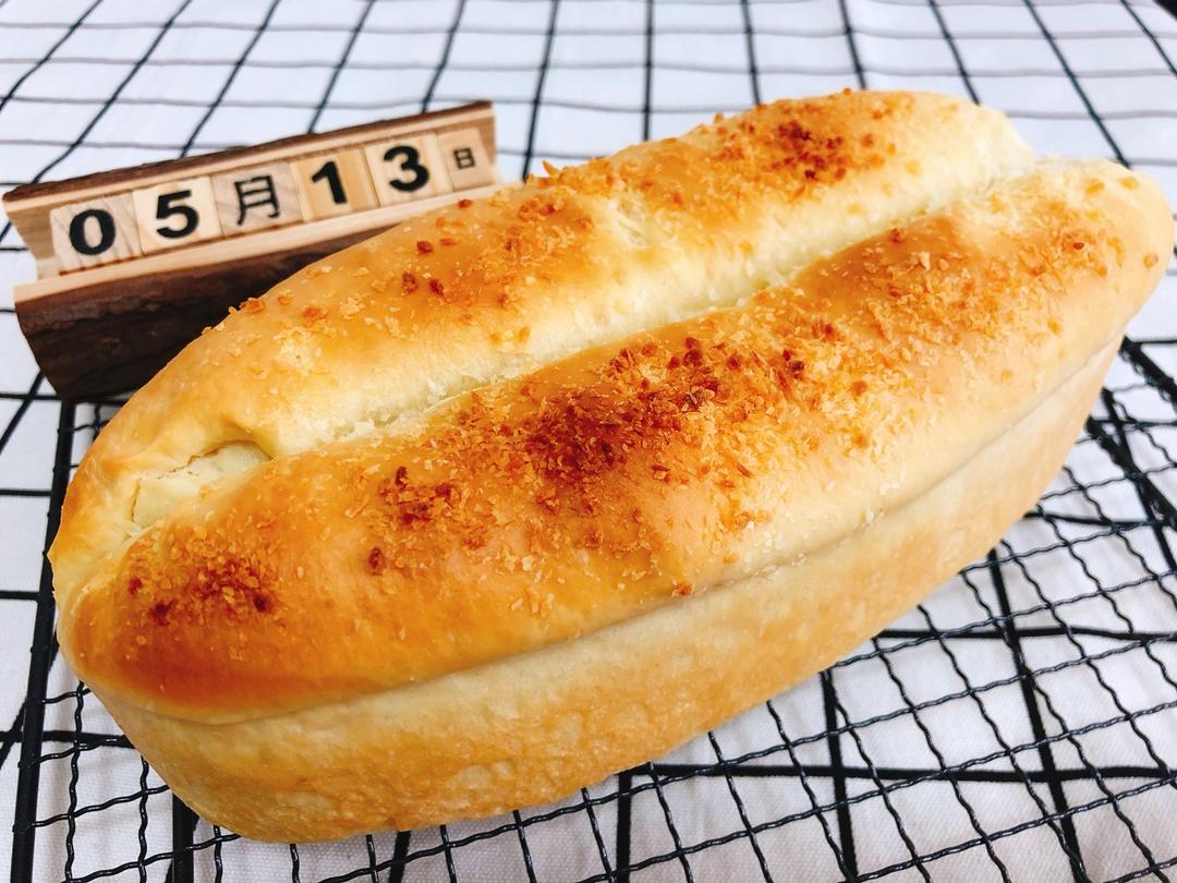 面包 浓香椰子吐司 姝乔做的浓香椰子吐司 我妈妈超爱这个椰蓉吐司