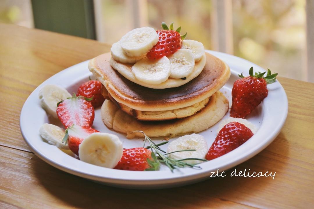 原味无油日式舒芙蕾厚松饼