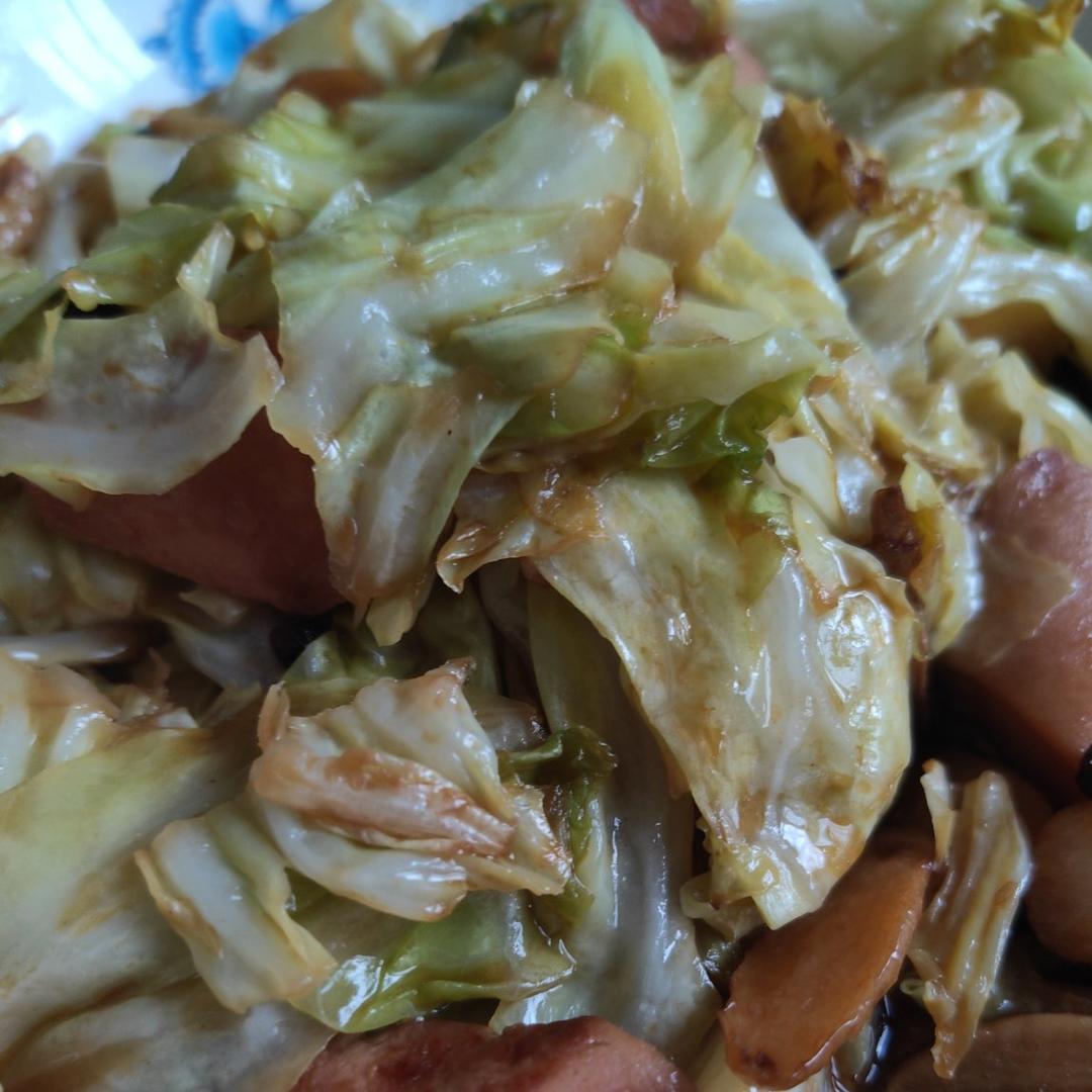 这么炒包菜，吃到空碗