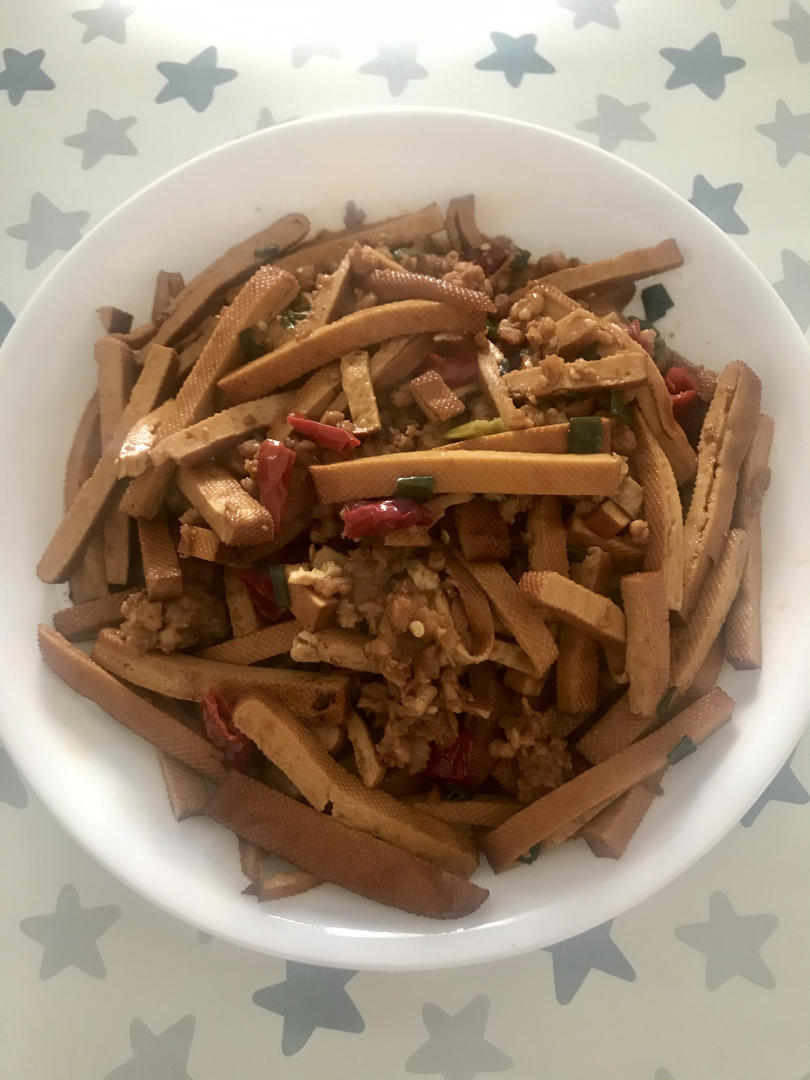 肉末炖豆干
