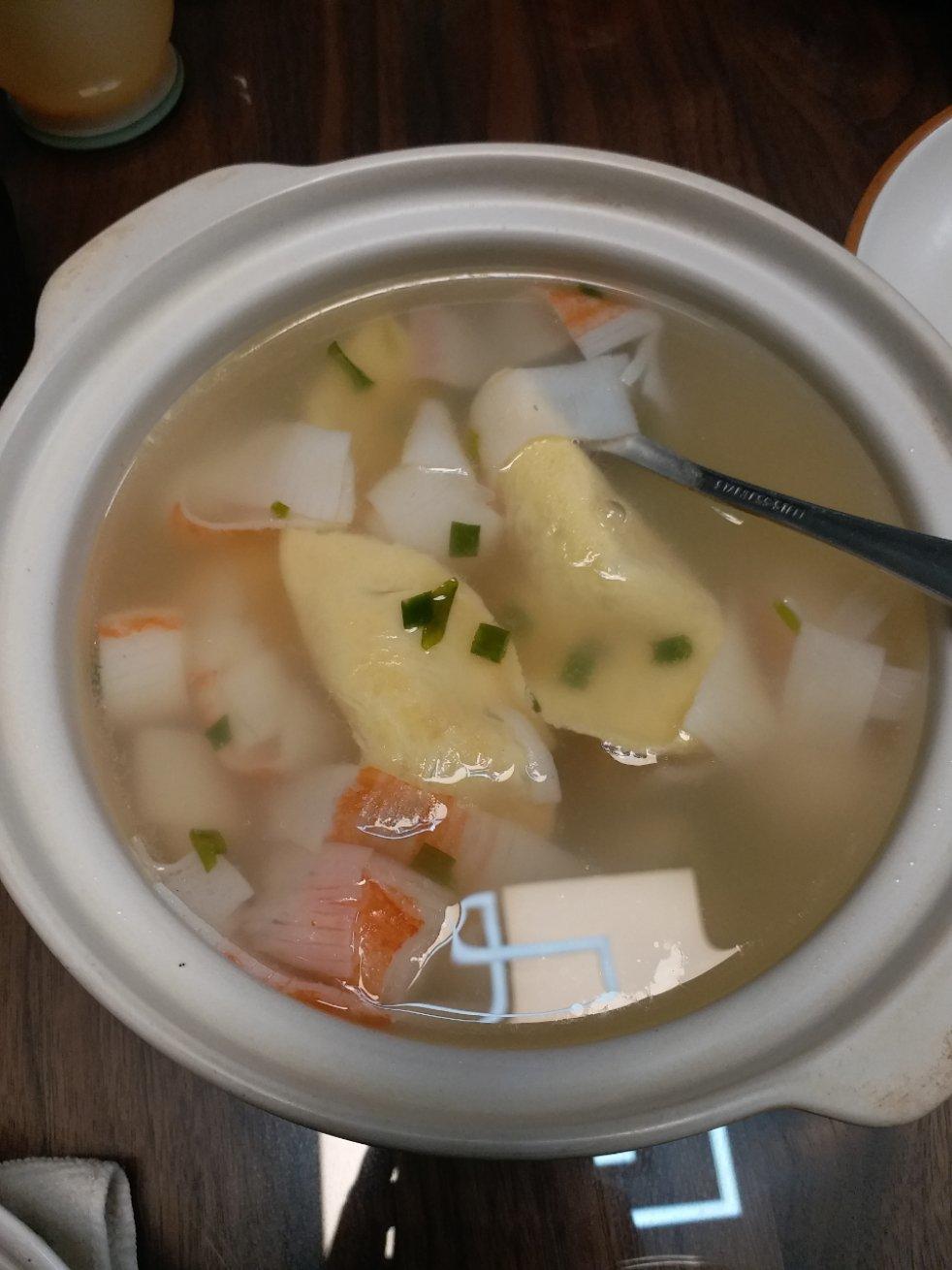 蛋饺什锦汤