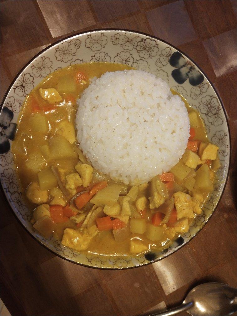 咖喱鸡肉饭