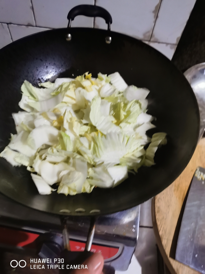 七九斋食单——醋溜白菜的做法 步骤5
