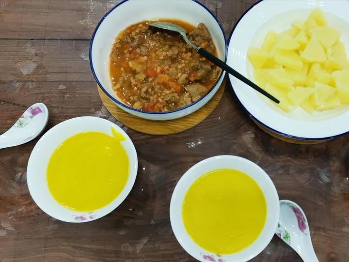 南瓜汤(超好吃又方便的南瓜汤)