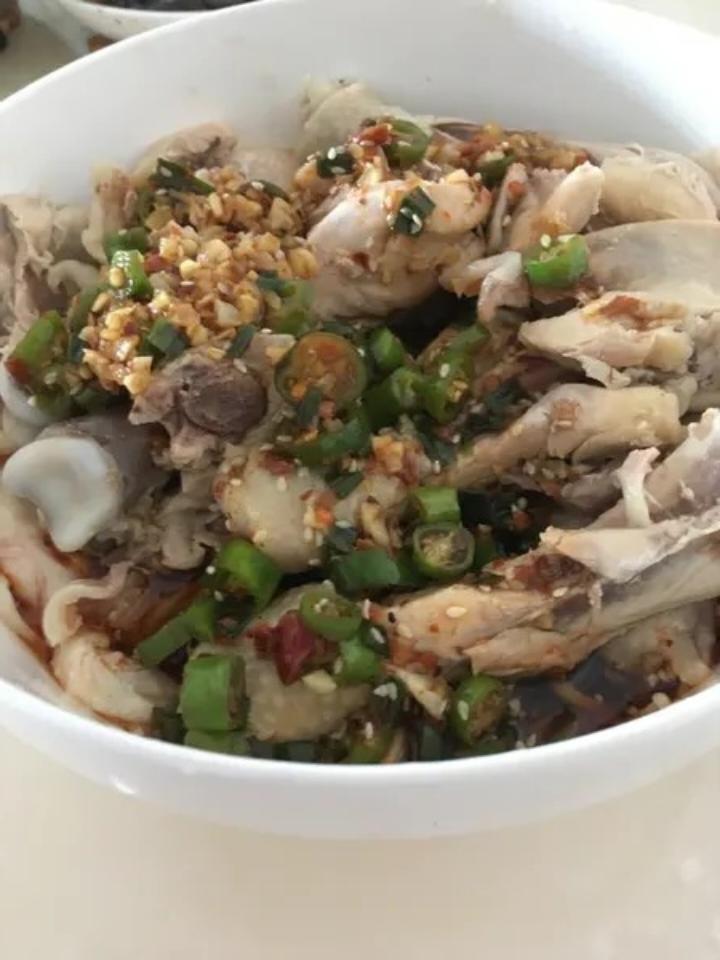 椒麻口水鸡