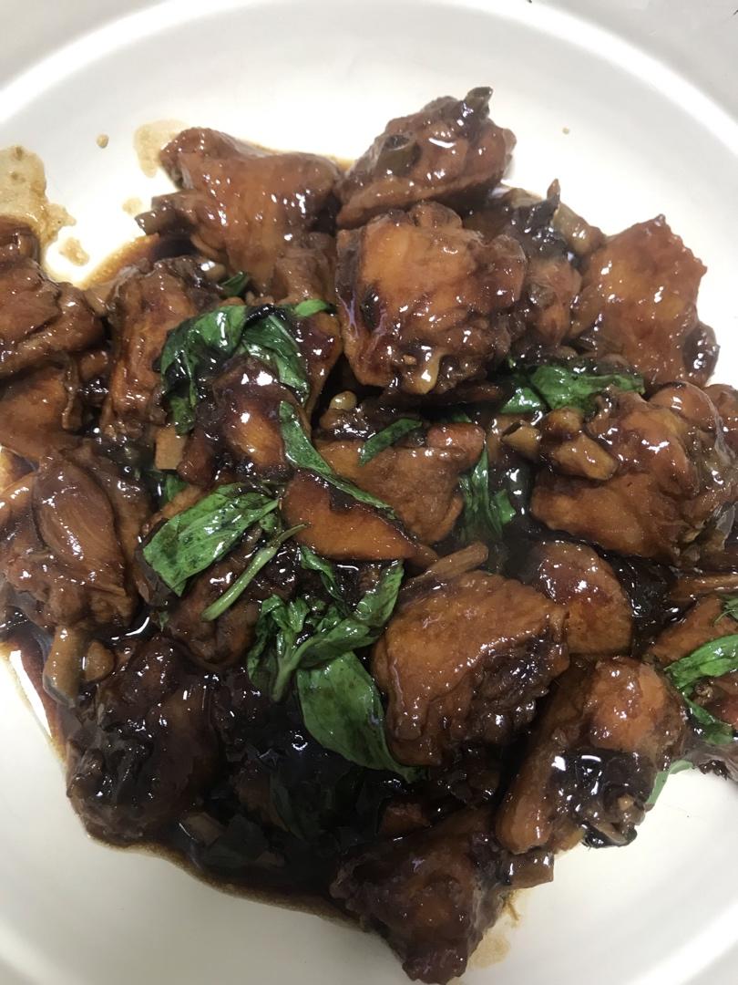 台式三杯鸡