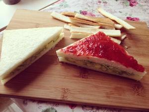 草莓牛油果三明治的做法 步骤5