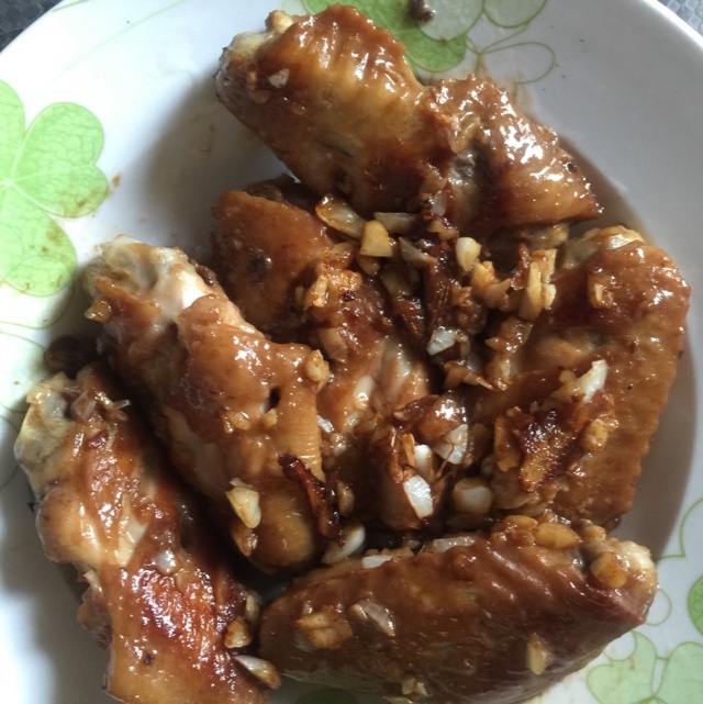 蒜香鸡翅