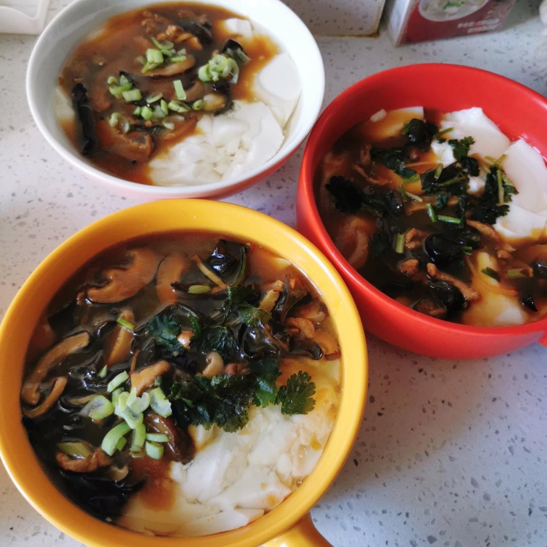 家庭自制豆腐脑(含卤汤做法)
