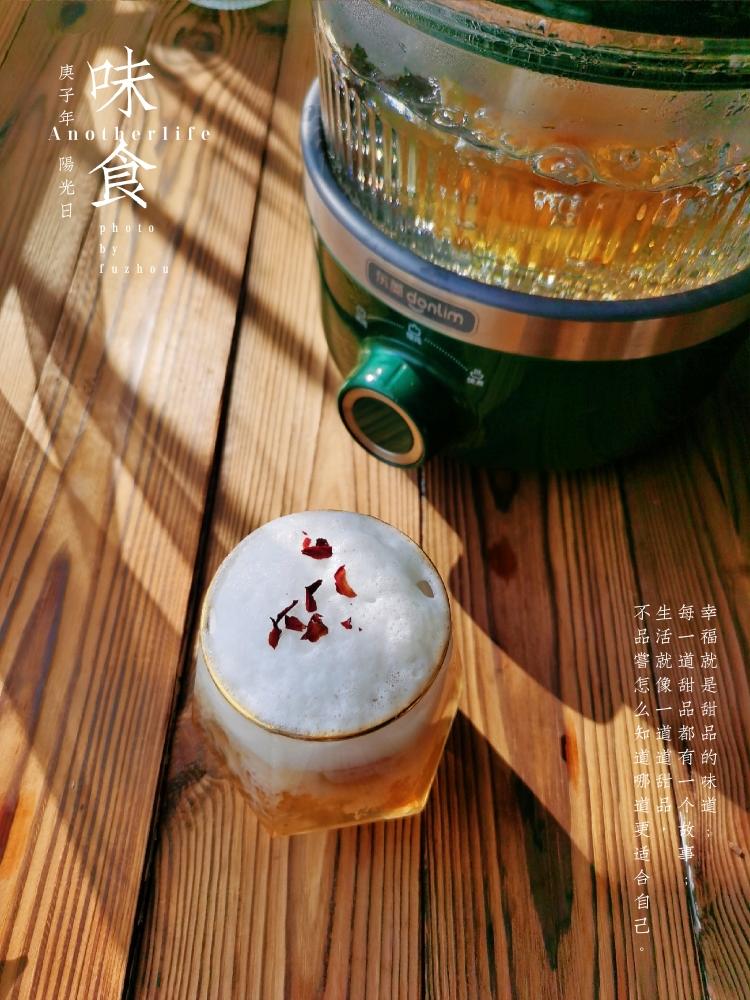 美白养颜~牛奶桃胶皂角米炖雪燕的做法