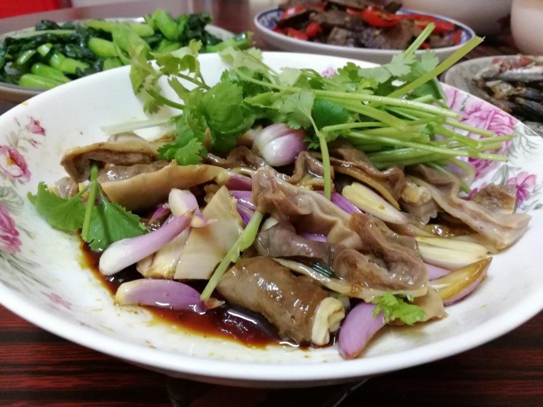 葱油猪肚(凉拌猪肚)