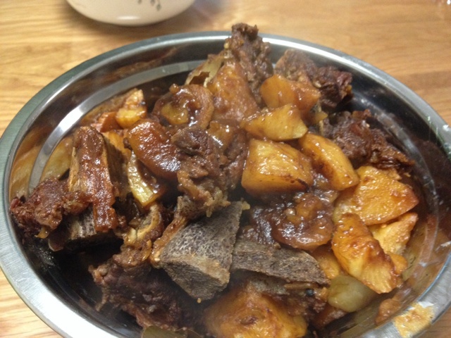 土豆烧牛肉