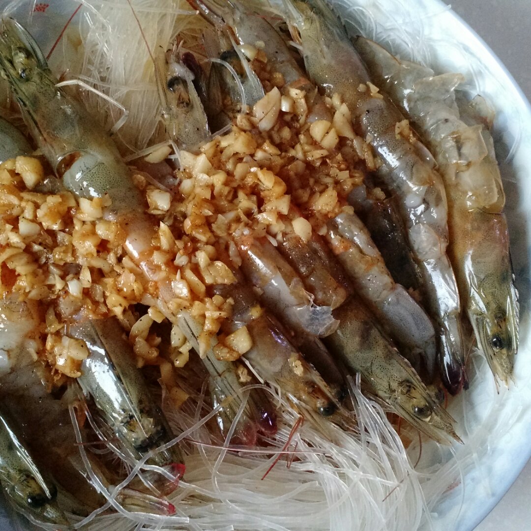 蒜蓉粉丝蒸虾