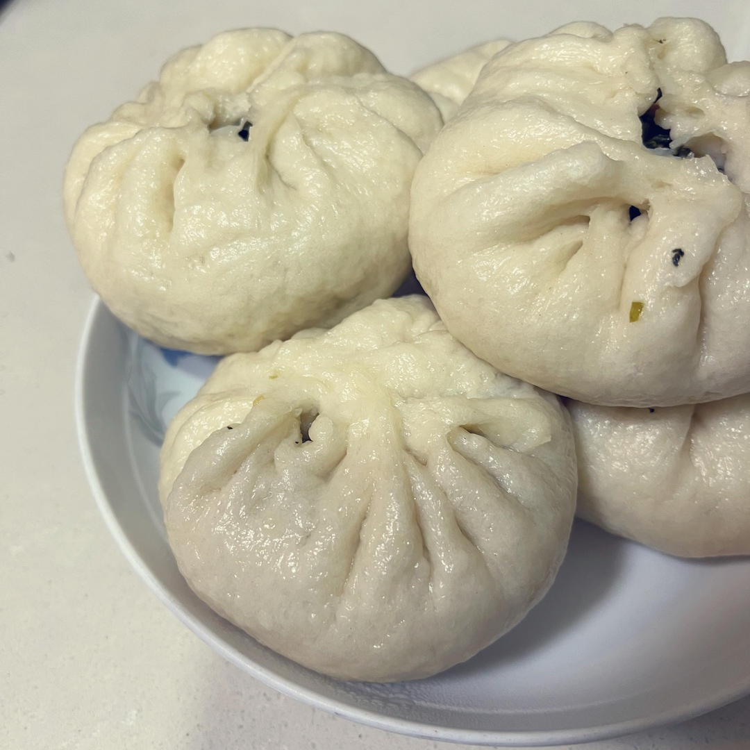 松软包子皮、馒头（高筋面粉、中筋面粉通用）
