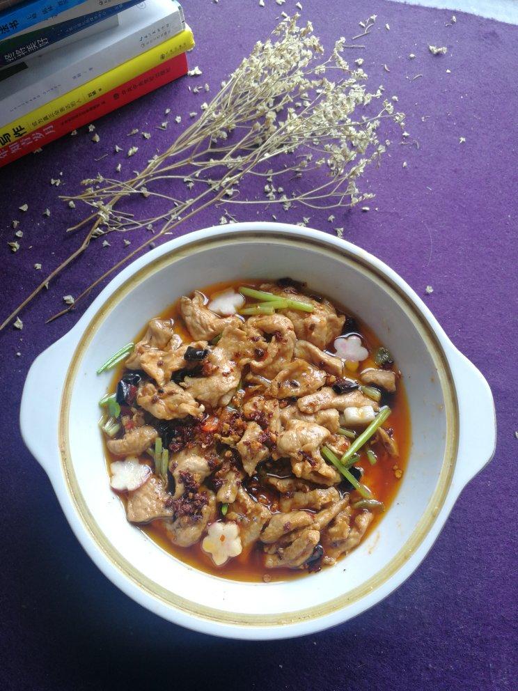 堂妈小厨——水煮肉片