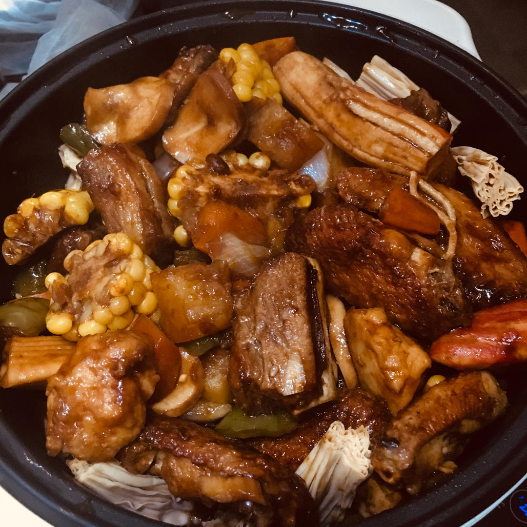 不加一滴水❗️自制家庭版三汁焖锅❗️