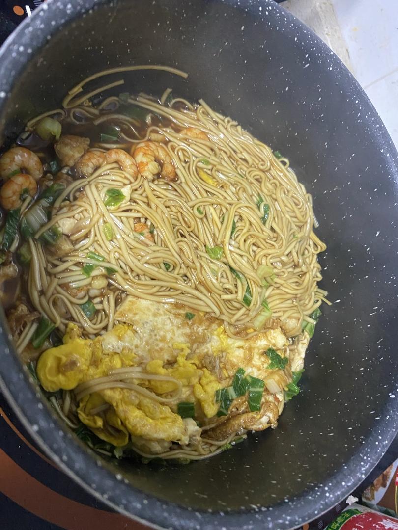 好吃到尖叫的鸡蛋焖面