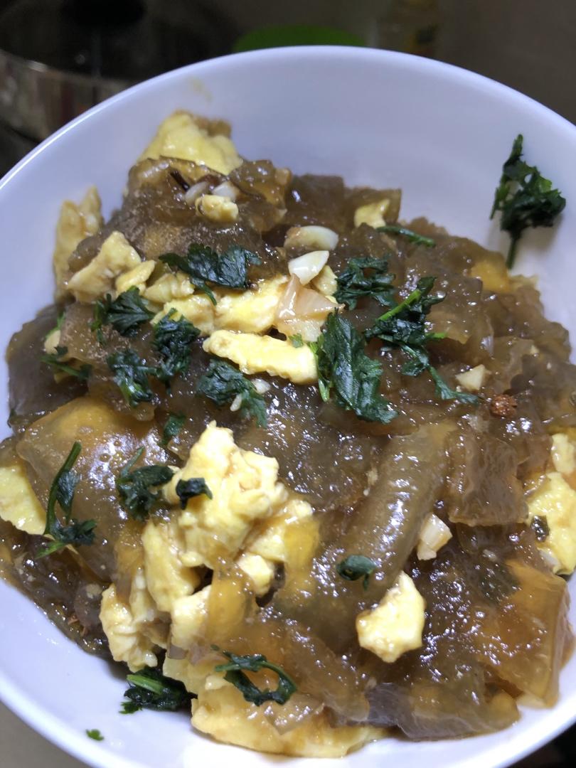 比饭店好吃的鸡蛋粉皮