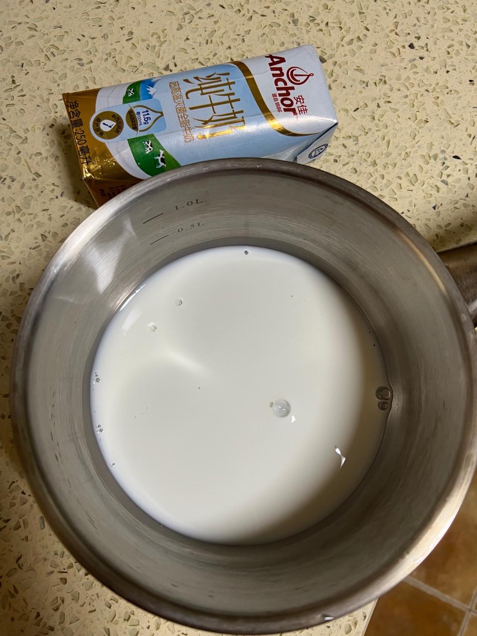 纯奶手撕吐司的做法 步骤1