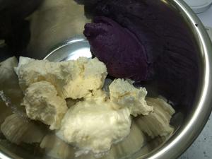 紫薯奶油奶酪cupcake的做法 步骤1