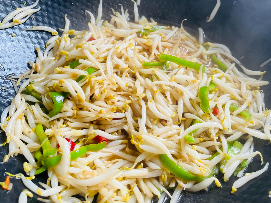 清炒绿豆芽