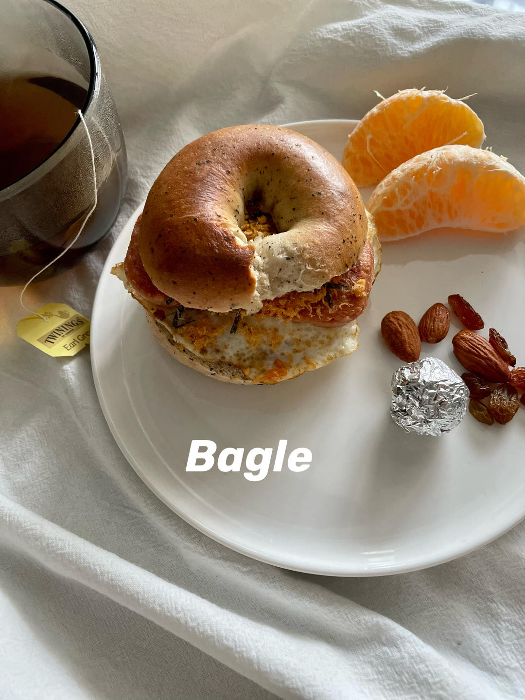 红茶贝果