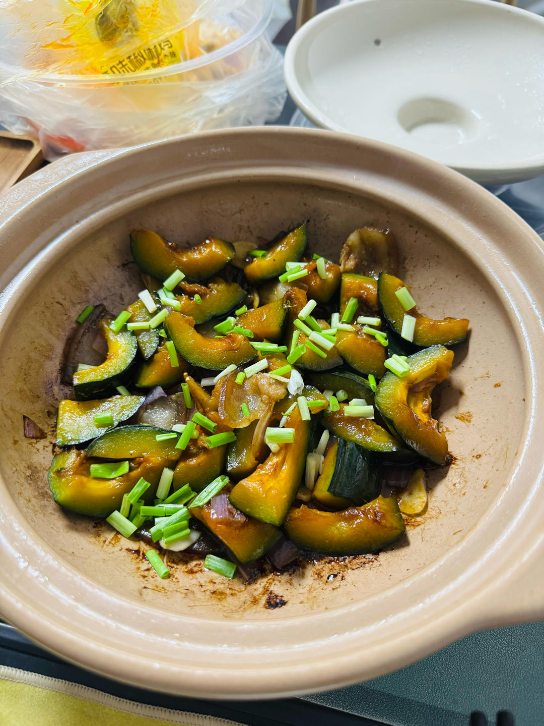 砂锅焗南瓜(神仙吃法)