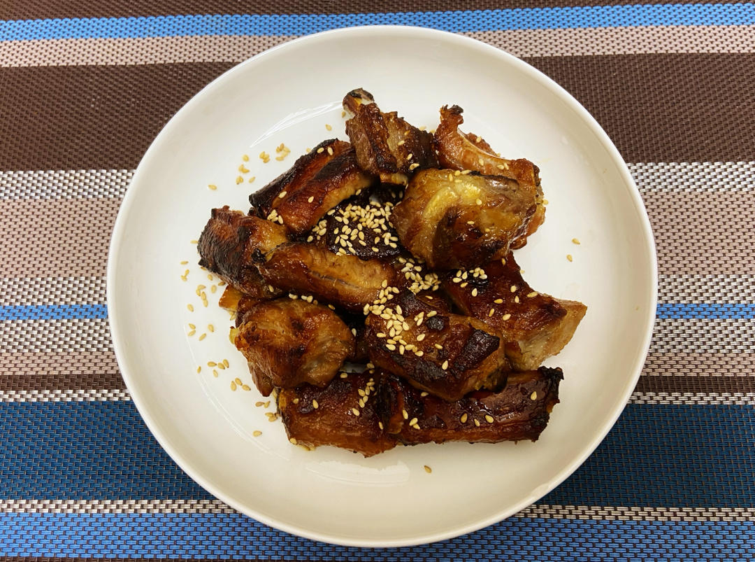 蒜香烤排骨（烤箱版）