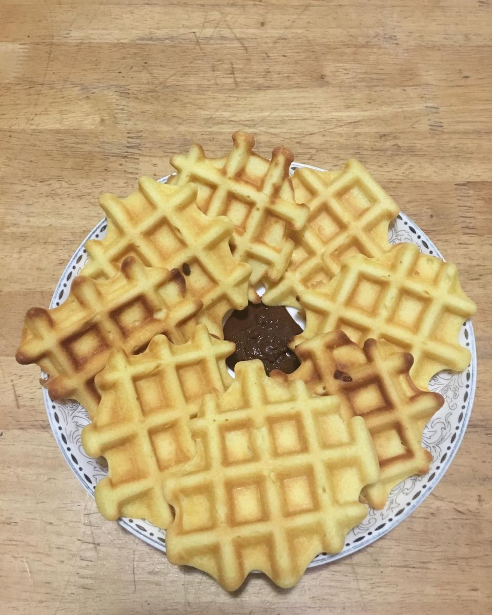 手机用户8735_lmtd做的华夫松饼(烤箱版)