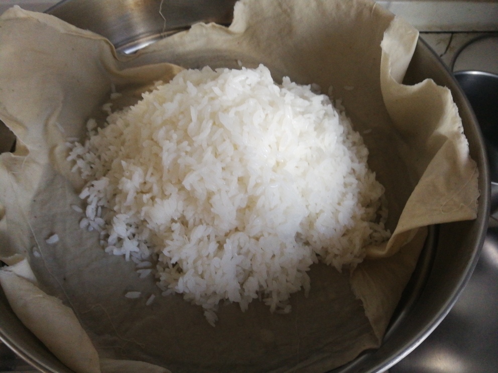 传统捞米饭的做法