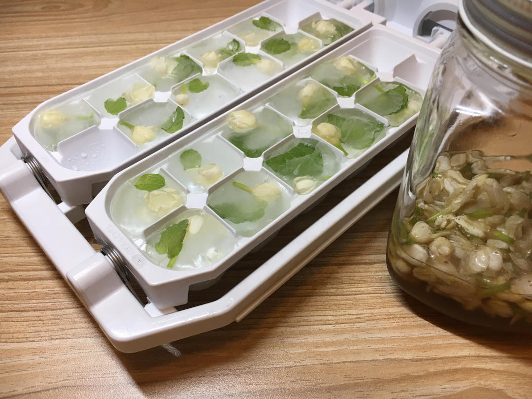 🍃茉莉花冷冻冰块|冰爽一夏.满口留香🍃