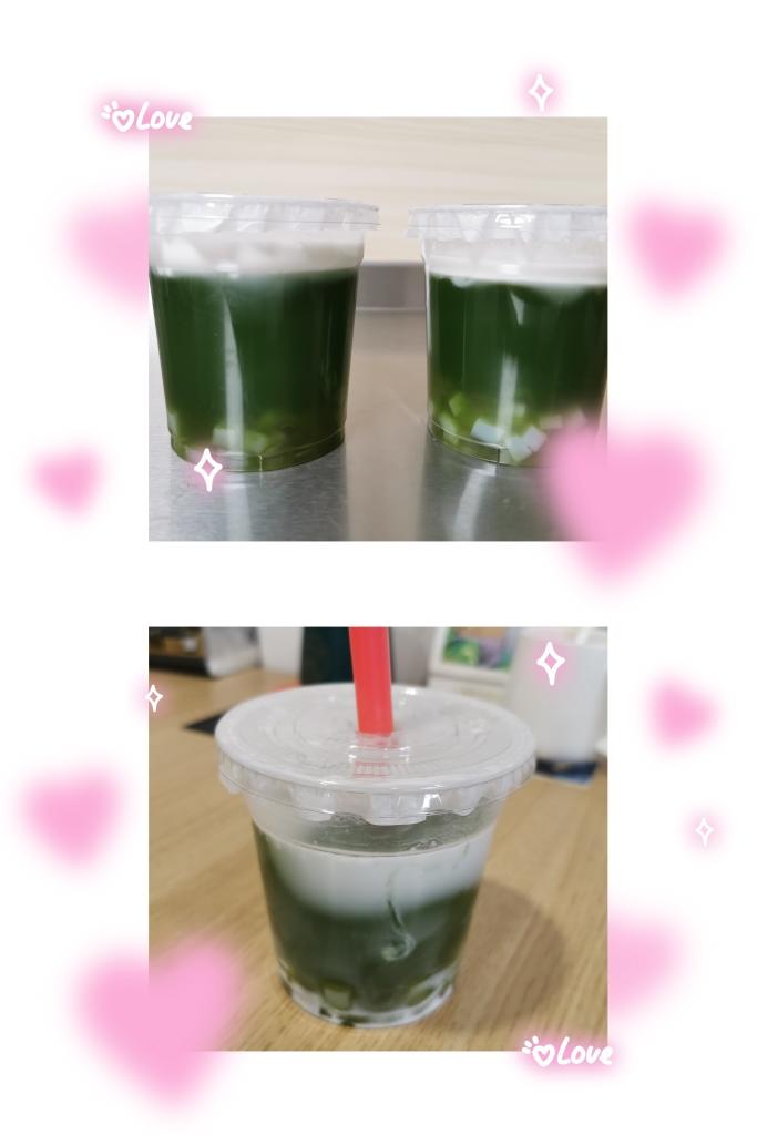 《Tinrry+》夏日椰汁斑斓吸吸冻白凉粉