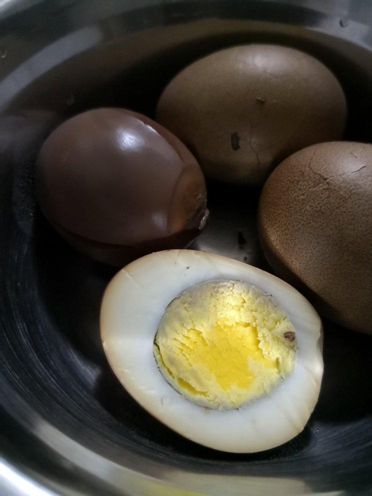 电饭煲煮五香茶叶蛋