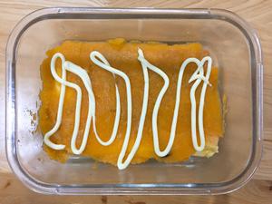 紫米红薯肉松【饭盒蛋糕】的做法 步骤11