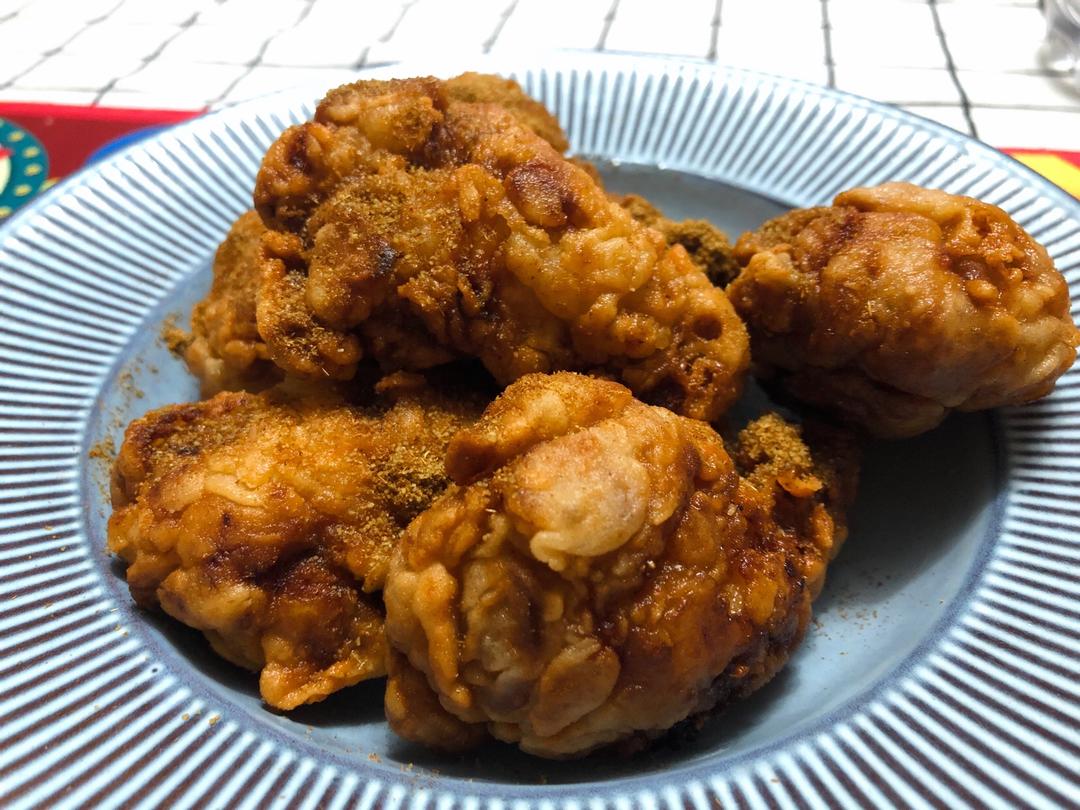 不用炸鸡粉的炸鸡腿
