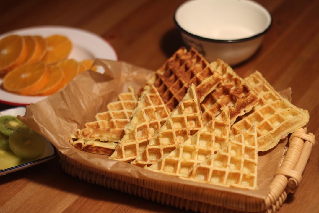 黑胡椒土豆华夫饼